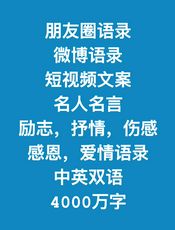 【智慧语录】文案语录2024中英双语版